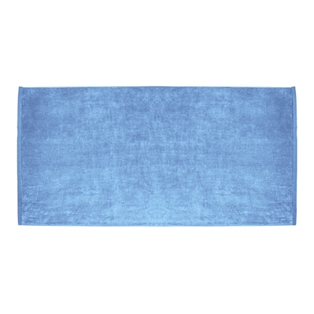 Towelsoft Premium terry velour beach towel 30 inch x 60 inch-Sky Blue HOME-BV1103-SKY BLUE